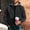 Black, variant on Short Blue Suede Mens Jacket Long Sleeve Hooded Western Style Patchwork Winter Mid-Weight Windbreaker Jackets Soft Retro Vintage Full Zip,S