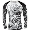 thumbnail image 3 of Tatami Fightwear Meerkatsu Phoenix Rising BJJ Long Sleeve Rashguard -2XL, 3 of 6