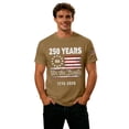 thumbnail image 5 of DHFJKG Men's Short Sleeve T Shirt United States 250 Years Anniversary 1776-2026 Top We The People 4Th Of July Shirts For Men National Flag Tee, 5 of 5