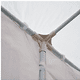 thumbnail image 5 of Toldo Reforzado Practiksa 3x6 Carpa Ventanas Lona Impermeable Color Blanco, 5 of 5