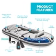 thumbnail image 6 of Intex Excursion 5 Inflatable Boat Set w/Transom Mount Trolling Motor, 6 of 13