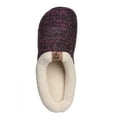 thumbnail image 3 of Roxoni Womens Warm Winter Slippers, Knit Outer & Fleece Inner,Rubber Sole -sizes 6 to 11 -style #2110, 3 of 6