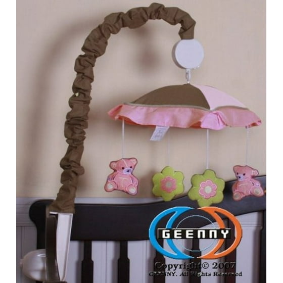 Geenny Al Mobile For Boutique Girl Teddy Bear 13 Pcs Crib Geenny Al Mobile For Boutique Girl Teddy Bear 13 Pcs Crib Bedding Set Com