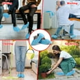 thumbnail image 5 of Toplive Shoe Covers Disposable 100 Pack(50 Pairs) Boot Covers Non-Slip for Indoor, Durable Noiseless Shoe Booties Covers for Home, Real Estate, Workplace, Construction, Medical, Floor, Travel-Blue, 5 of 7