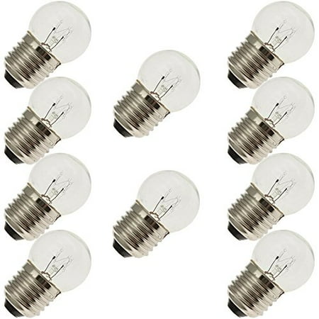 

Industrial Performance 15S11/102/CL 120V 15 Watt S11 Medium Screw (E26) Base Light Bulb (10 Bulbs)