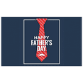 thumbnail image 2 of Decorative Design Happy Father's Day Banner Tie Pattern Festive Decoration Polyester Material for Father's Day Celebration Indoor Decoration Event Decoration, 2 of 7