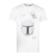 thumbnail image 1 of Star Wars: The Mandalorian - Camiseta Casco para Hombre (Blanco), 1 of 2