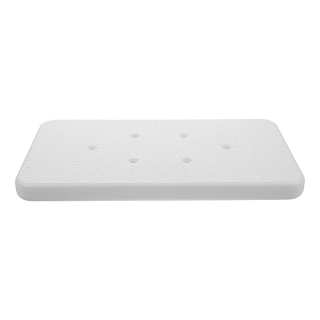BESTYASH Plastic Seat Board for Bath Chair Walker and Commode Chair Multifunctional White Plastic