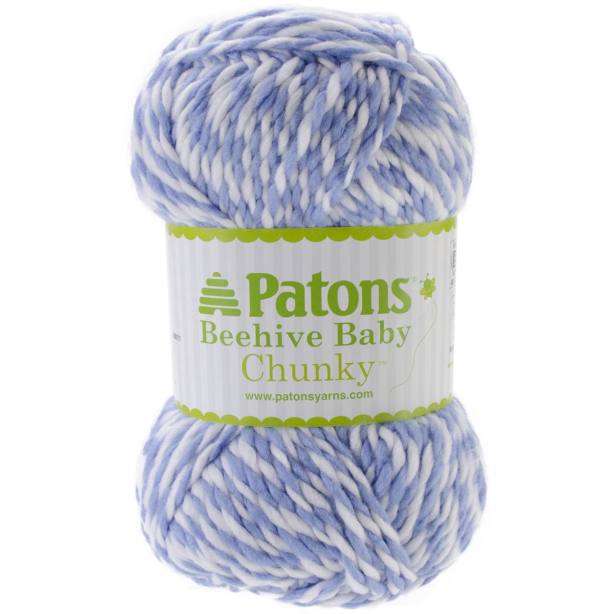 Patons 24107676114 Beehive Baby Chunky Yarn Blue Marl