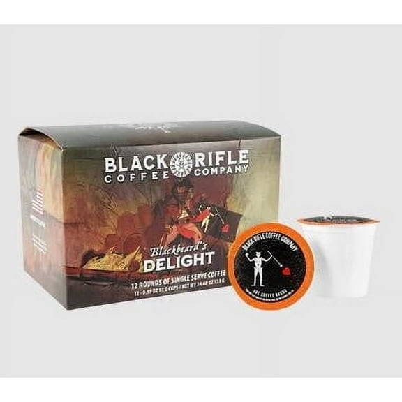 Brcc Blackbeards Coffee Rounds 12ct