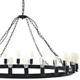 thumbnail image 4 of Modern Contemporary Urban Design Industrial Living Room Kitchen Chandelier Ceiling Light, Brown, Metal, 4 of 4