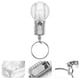 thumbnail image 4 of 10 Uds diseño único colorido cambiante portátil Mini bombilla LED llaveros lámpara de luz llaveros de antorcha lámpara transparente llaveros de antorcha, 4 of 7