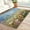 Floral, variant on Bear Rectangle Area Rug – Non-Slip, Machine Washable, Indoor/Outdoor – for Living Room, Bedroom, Entryway – Modern Home Decor Carpet – Non-Slip Backing