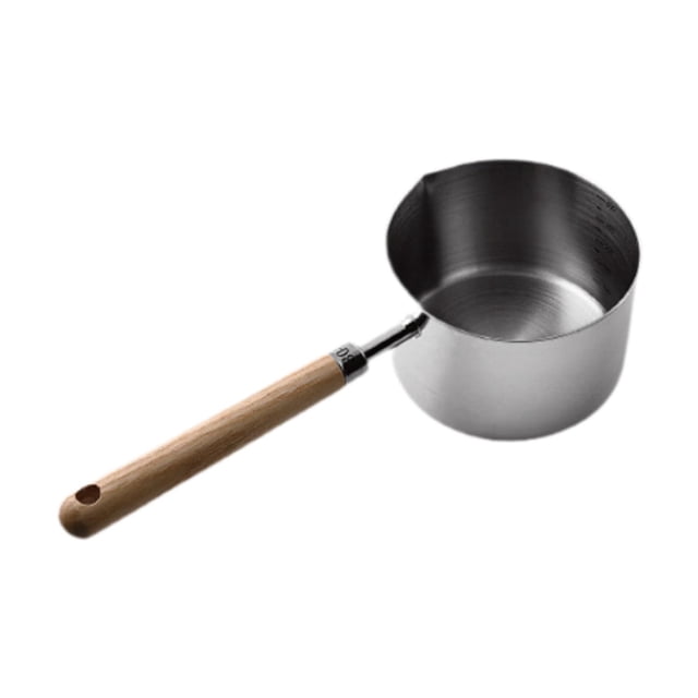 veasfak Mini Sauce Pan Cooking Pot Multifunction Breakfast Pot for Restaurant Baking 500ml