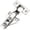Satin Nickel-12 Pairs, variant on Satin Nickel 30 Pairs Face Frame Cabinet Hinges