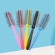 thumbnail image 3 of Plastic Handle Curly Hair Styling Round Bristles Brush Comb Rolling Style Comb, 3 of 3