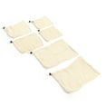 thumbnail image 1 of Sac de Produit Réutilisable, Sac à Cordon de Serrage 6Pcs Multifonction Simple Côté pour l'Épicerie pour le Shopping, 1 of 8