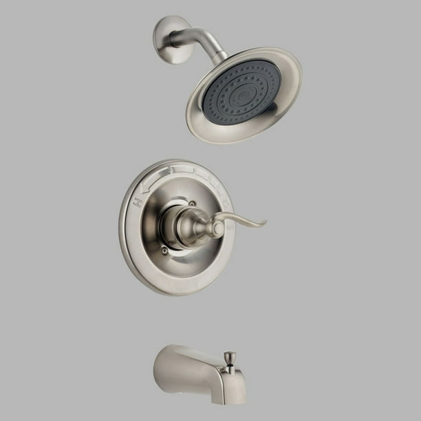 Delta Windemere MonitorÂ® 14 Series Tub & Shower Trim in Stainless