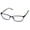 Purple, variant on Jones New York Mens Plastic Rectangle Eyewear Frame, Tortoise J753. 52mm