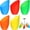Multicolor, variant on NOGIS 5Pcs Plastic Lampshade Replacement Horseshoe Lamp Covers for Floor and Table Lamps Colorful Light Shade Accessories 5.4X4.3 Inch - Multicolor