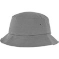 thumbnail image 1 of Yupoong - Gorro Pescador Flexfit de Algodón de Sarga para Adultos Unisex (Gris), 1 of 1