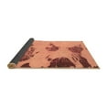 thumbnail image 2 of Ahgly Company Indoor Rectangle Abstract Brown Modern Area Rugs, 8' x 10', 2 of 4