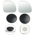 thumbnail image 2 of 2Pcs Car Blind Spot Mirror 360 Degree Rotating Rearview Mirror Wide Angle Mirror, 2 of 12
