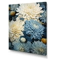 thumbnail image 2 of Designart "Blooming Mums Amidst Beige And Blue II" Mums Canvas Prints, 2 of 7