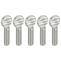 1/4-20 x 3/4" Thumb Screws, 20pack 304 Stainless Steel Fully Thread Screw