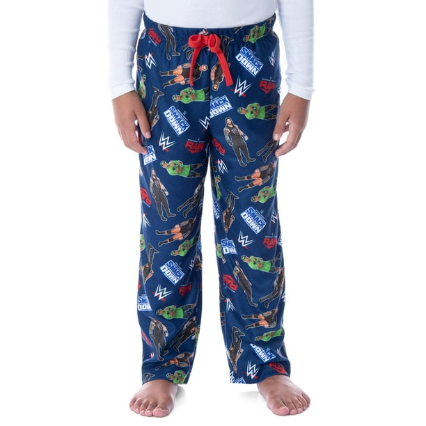 WWE Boys' John Cena Randy Orton AJ Styles Superstars Sleep Pajama Pants ...