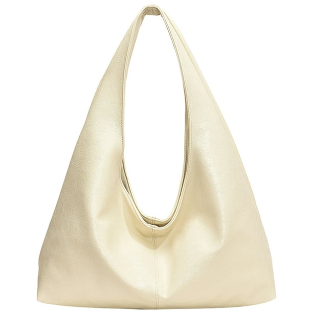 Bolso Hombro Axila Retro Al Aire Libre Color Sólido PU para Mujer