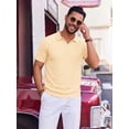 thumbnail image 3 of RICHCOIN Polo Shirts for Men Short Sleeve Classic Collared Casual Knit Golf T Shirt Summer Tops, 3 of 7