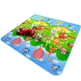thumbnail image 2 of Alfombra de juego para el cuidado del bebé 180*120*0,5 cm alfombra de juego impermeable enrollable Reversible Original de una sola pieza para bebés, 2 of 5