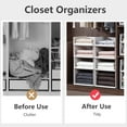 thumbnail image 5 of Gemdeck Closet Organizers Clothing Storage Bins Stackable Plastic Drawer Shelf, 5 of 8