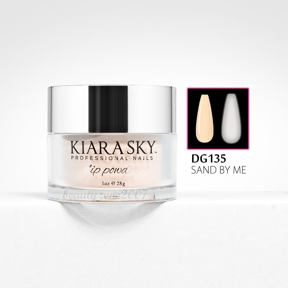 kiara Sky Glow In The Dark Acrylic Powder DG135 - Sand By Me 1oz