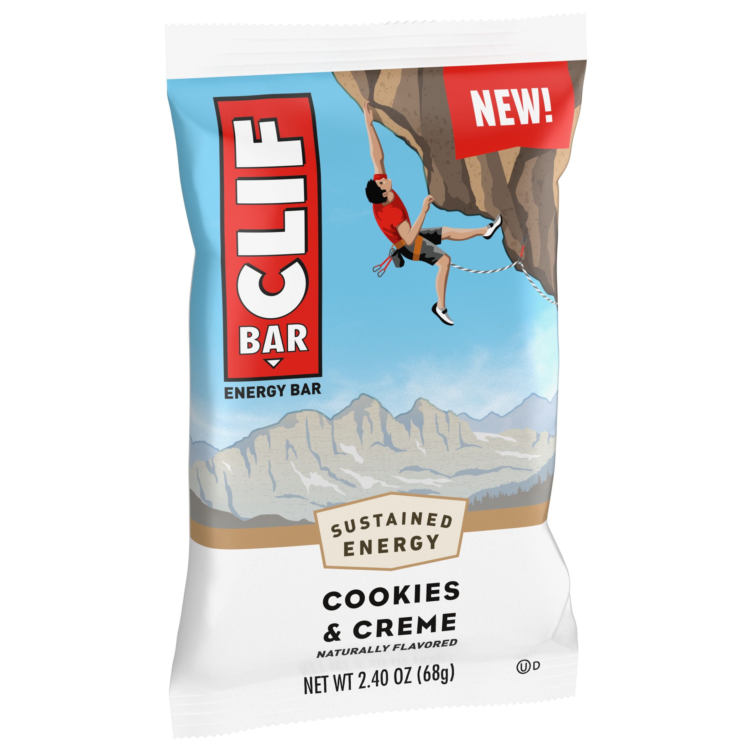 CLIF BAR COOKIES & CREME ENERGY BAR 2.4 OZ
