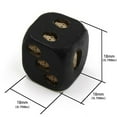 thumbnail image 6 of SLYNSHome Hand-Made Unique Game Black Skull Dice With Dice, 6 of 7