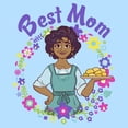 thumbnail image 2 of Men's Encanto Julieta Best Mom Circle Graphic Tee Light Blue X Large, 2 of 4