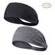 thumbnail image 1 of 2 Uds Banda Para El Cabello Deportiva Antideslizante Absorbente De Sudor Que Absorbe La Humedad Correr Entrenamiento Yoga Diadema Para Hombres Y Mujeres ANGGREK Descripción de la referencia, 1 of 5