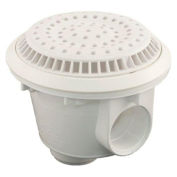 Main Drain AV Vinyl 2INS White 640-2750 V
