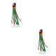 thumbnail image 2 of Matsuzay Calcetín de viento navideño para exteriores, muñeco de nieve ligero, bandera colgante de viento, fiestas, hogar, patio delantero, balcón, Type2 NO2 Matsuzay CBP185964, 2 of 5