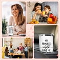 thumbnail image 6 of Mothers Day Gifts for Mom from Daughter, Son, Kids Funny Mom Gift Mama Coffee Cup My Favorite Child Gave Me This Cup Birthday Mothers Day Christmas Gift Idea 20oz Stainless Steel White Tumbler, 6 of 6