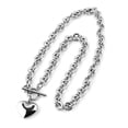 thumbnail image 5 of Aellinatey Heart Shaped Toggle Bracelet Fashion Pendant Necklace Jewelry Decor for Friends, 5 of 7