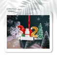 thumbnail image 3 of Estilo de dibujos animados Árbol de Navidad Resina Colgante Colgante Adorno con la cuerda roja Ventana de la pared Decoración de la ventana Decoración de la escuela 2021 Speravity HA010000-09, 3 of 6