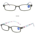 thumbnail image 2 of Reading Glasses Anti Blue Light Rectangular Spring Hinge Readers 1.0 ~ 4.0, 2 of 2