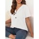 thumbnail image 4 of Sudaderas con capucha Dokotoo 2024 para mujer, punto gofrado, color blanco, talla L, 4 of 6
