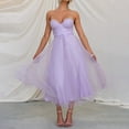 thumbnail image 1 of Fankiway Mode Femmes Été Décontracté Col en V Camisole Sans Manches Robe Longue Robes de Plage Grande Taille Robes Femmes, 1 of 6