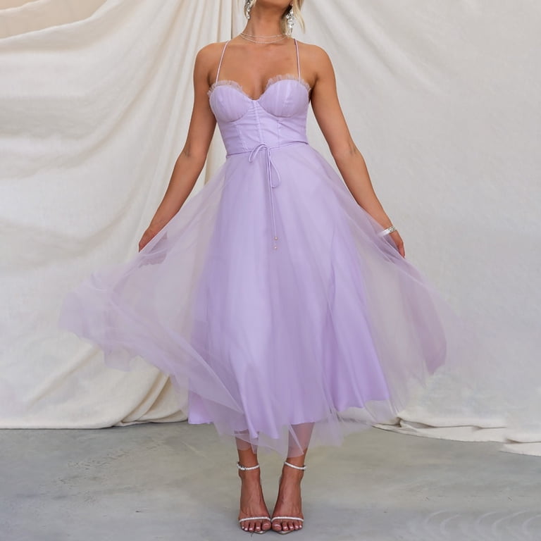 women's purple prom dresses 2025 Purple Sequin Mermaid Prom Dresses with Spaghetti Straps & High Slit