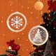 thumbnail image 2 of Guirnalda navideña de luces Led con puerta de Papá Noel, guirnalda colgante de pared, decoración navideña para el hogar, regalos, 2 of 4