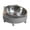 Gray, variant on Elevated Cats Bowls DogsStainless Steel Tilted Raised Food Feeding Plastics Feeder for Puppy Easy to
